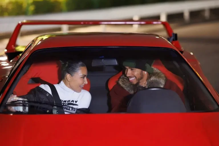 Kim Kardashian Flies 11,000 Miles for 24-Hour London Meet-Up with Lewis Hamilton