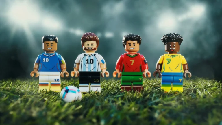 LEGO Unveils Minifigure Collection Featuring Ronaldo, Messi, Mbappe and Vini Jr