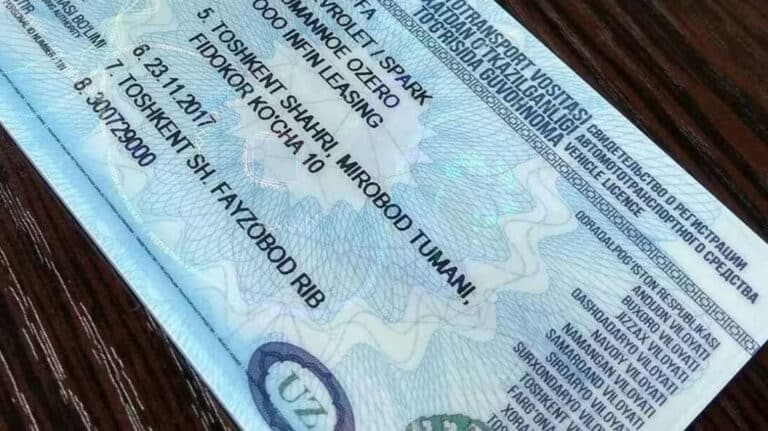 Avtomobillar uchun «texpasport» har besh yilda yangilanadi