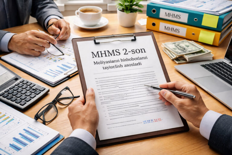 Buxgalterlar uchun yangilik: yangi MHMS hujjati ro‘yxatdan o‘tkazildi