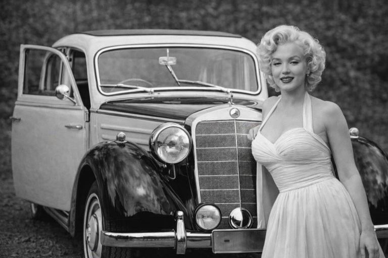 Merilin Monroga tegishli bo‘lgan Mercedes-Benz 170 S auksionga qo‘yildi