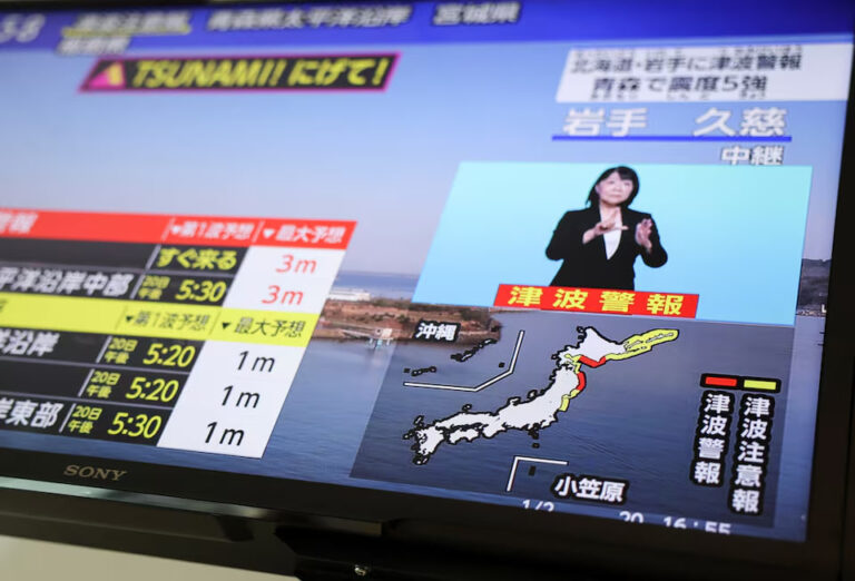 Major 7.5 Magnitude Earthquake Hits Japan Prompting Tsunami Evacuations