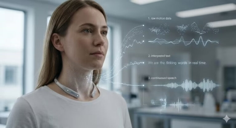 Bo‘yin mikroharakatlari orqali ovoz sintez qiluvchi texnologiya ishlab chiqildi