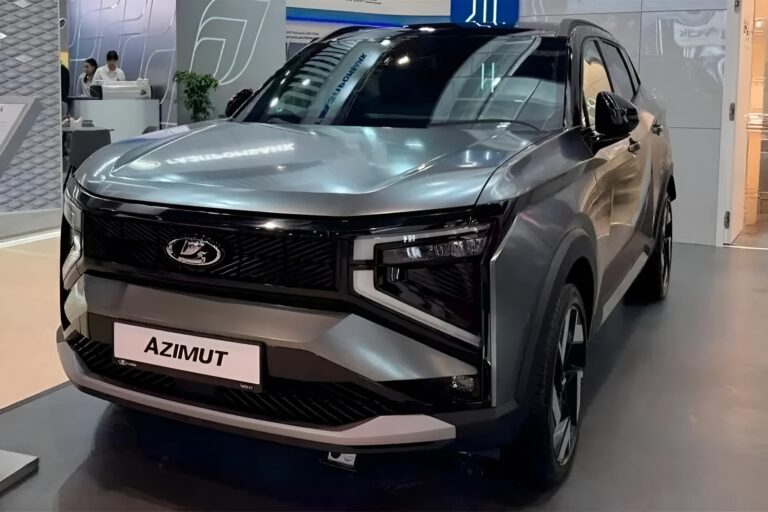 В Ташкенте показали прототип будущего флагмана АвтоВАЗа — кроссовер Lada Azimut
