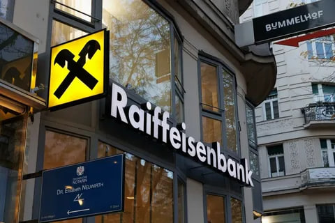 Markaziy bank Raiffeisen Bank uchun hisobvaraqlar ochdi