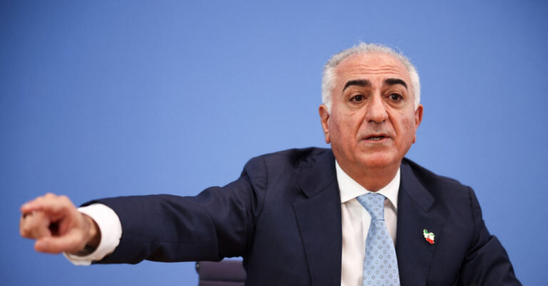 Eron sobiq shohining o‘g‘li G‘arb davlatlaridan yordam so‘radi