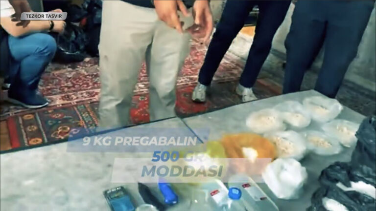 Toshkent viloyatida narkolaboratoriya fosh etildi — video