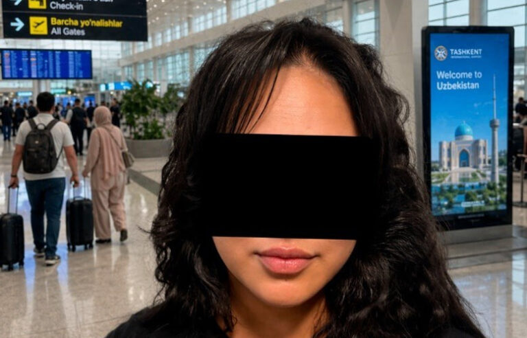 Toshkent aeroportida odam savdosi bilan shug‘ullangan ayol ushlandi