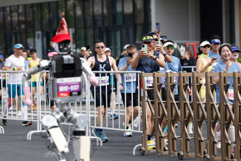 Humanoid Robot Beats Human World Record at Beijing Half-Marathon