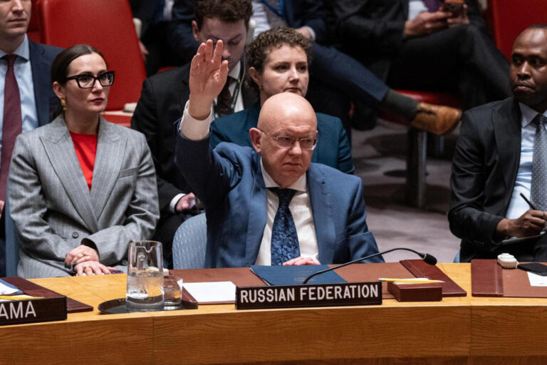 Russia and China Veto UN Bid to Protect Shipping in Strait of Hormuz