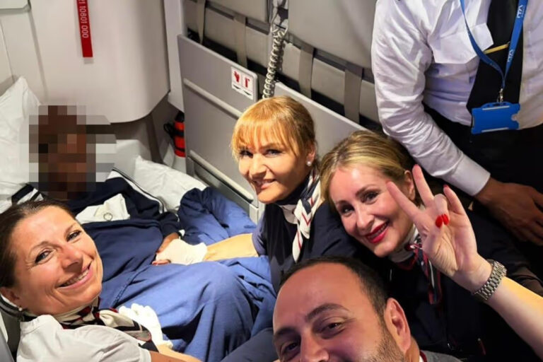 ITA Airways samolyotida ilk bor parvoz vaqtida chaqaloq tug‘ildi