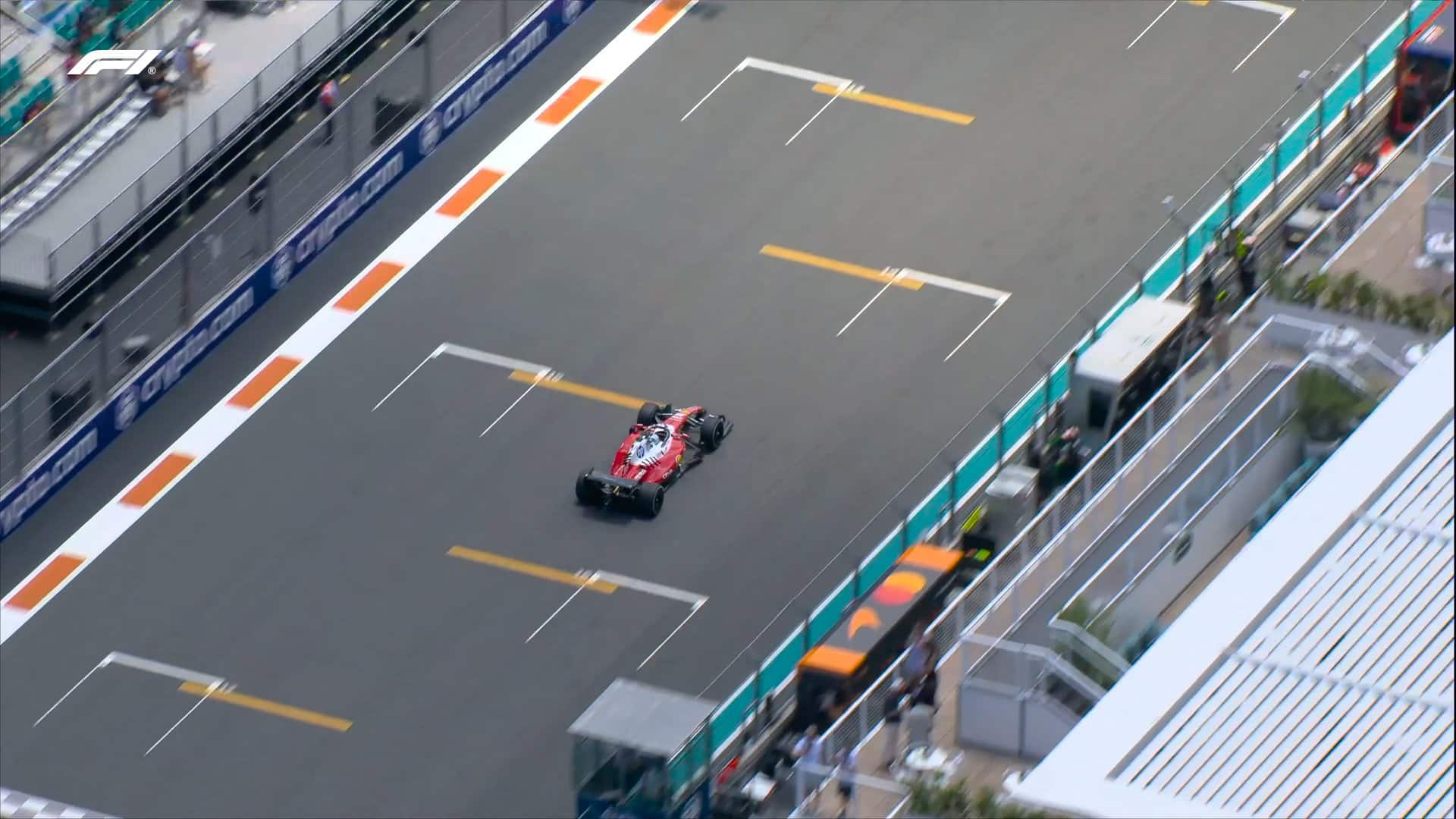 Charles Leclerc Tops Upgraded Ferrari in Extended Miami FP1