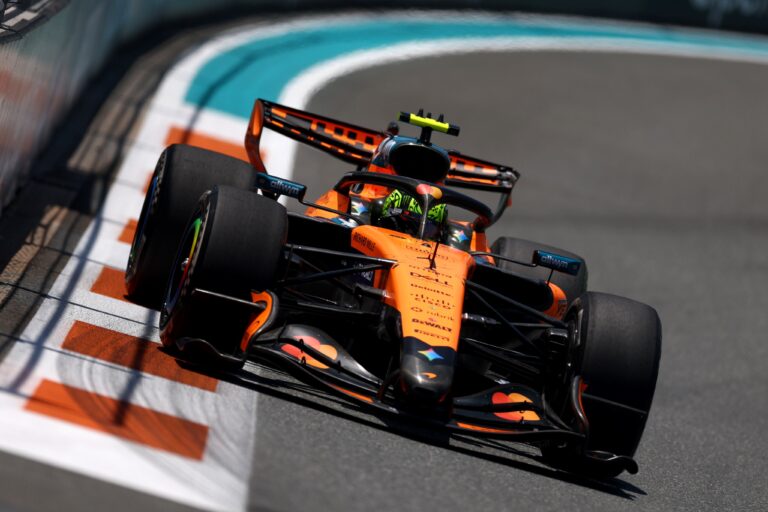 Lando Norris Storms to Miami Sprint Pole to Break Mercedes Dominance