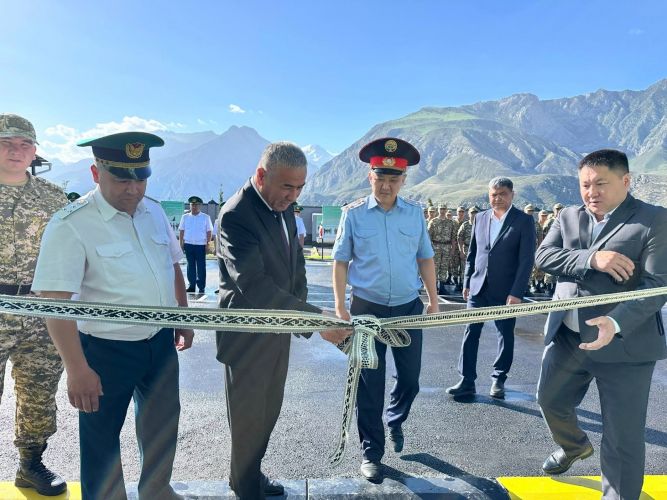 Qirgʻizistonda Oʻzbekiston bilan chegarada yangi post ochildi