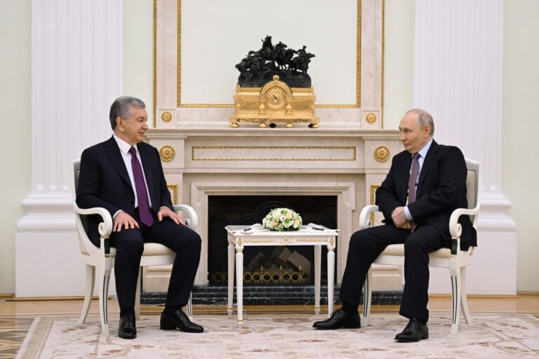 Putin Mirziyoyevning Moskvaga tashrifini alohida signal deb atadi