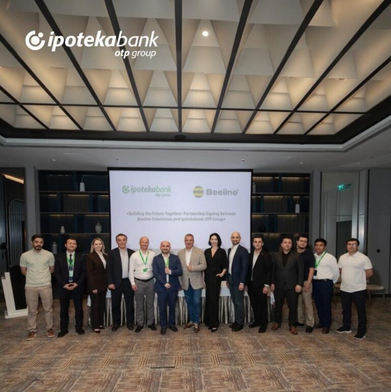 Ipoteka Bank OTP Group и Beeline Uzbekistan заключили меморандум о стратегическом партнёрстве