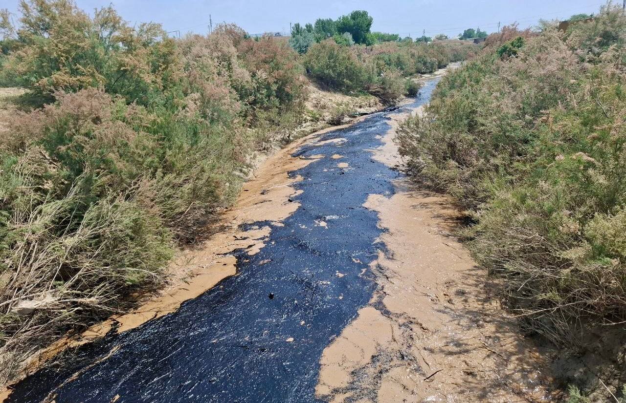 Oil Spill Hits Uzbekistan's Boysun District Following Mudflows