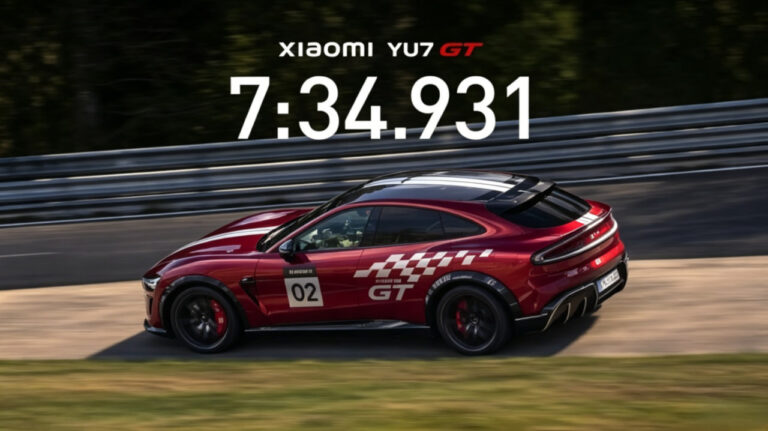 Xiaomi YU7 GT Nürburgringda avtomobillar rekordini yangiladi