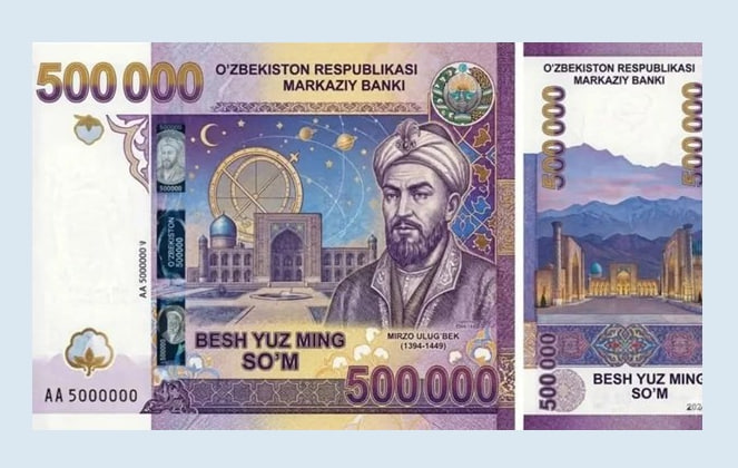 Markaziy bank 500 ming so‘mlik banknot haqidagi xabarlarni rad etdi