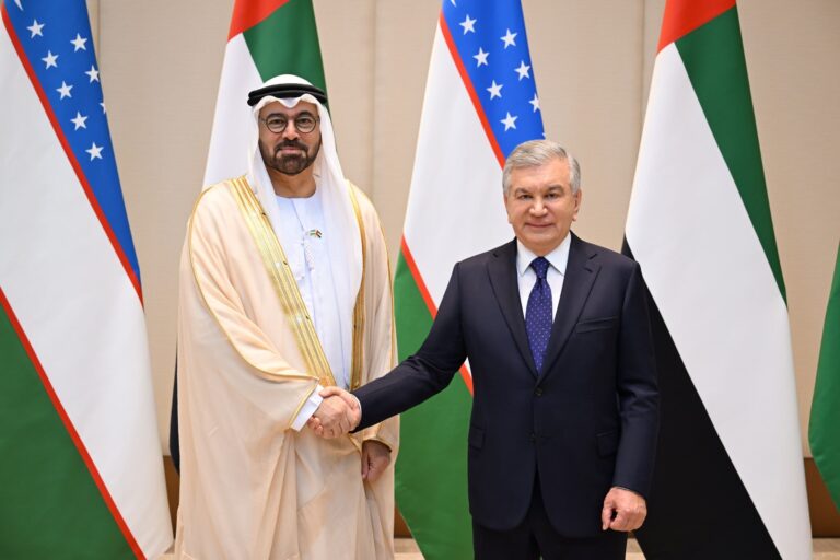 Shavkat Mirziyoyev BAA delegtasiyasi bilan nimalarni muhokama qildi