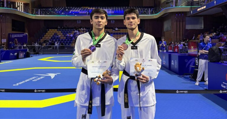 Отажонов и Косимходжиев взяли бронзу чемпионата Азии по таэквондо