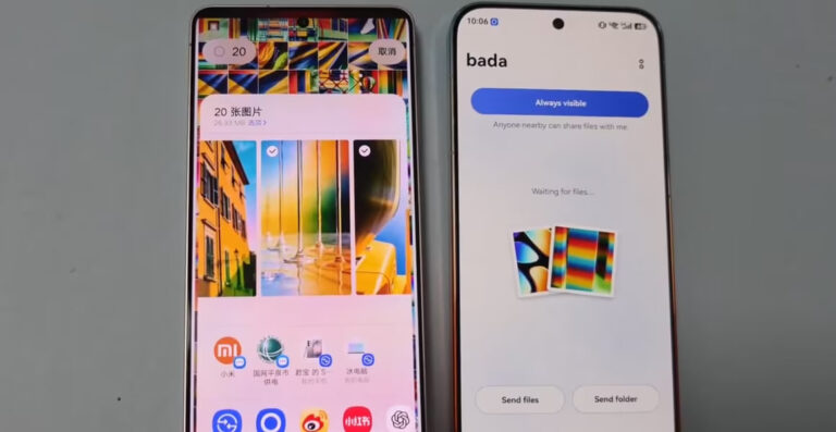 Samsung, Oppo, Vivo, Xiaomi, Honor va Huawei smartfonlari o‘rtasida fayl almashishni osonlashtiradigan ilova chiqadi