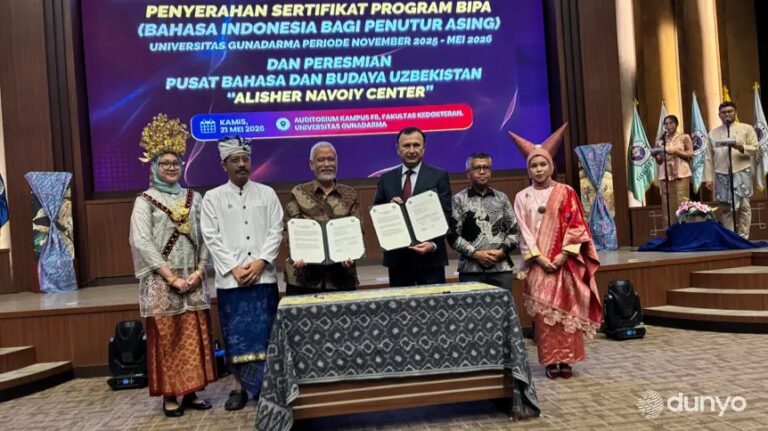 Indoneziyada Alisher Navoiy markazi ochildi