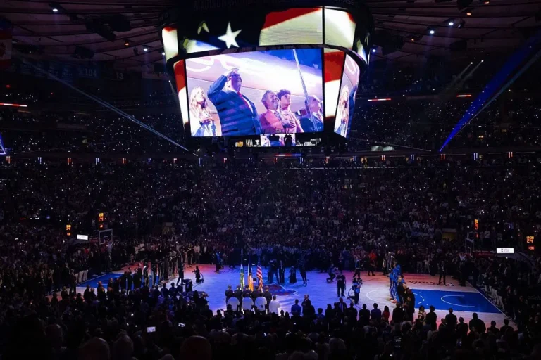 Trump Appearance and Astronomical Ticket Prices Highlight Knicks' First Home Game
