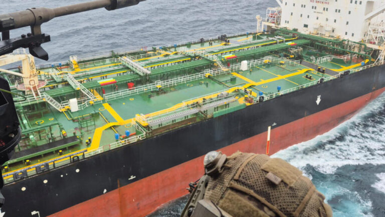France and UK Intercept Sanctioned Russian-Linked Oil Tanker in Atlantic