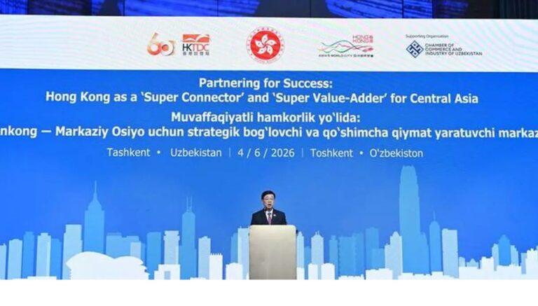 Hong Kong's John Lee Promotes Central Asia Ties at Tashkent Business Forum
