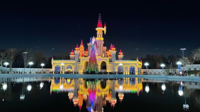 Ташкентский парк Magic City остался без света
