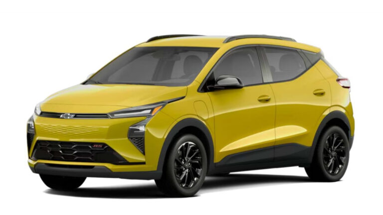 2027-yilgi Chevrolet Bolt yangi sariq rangda chiqadi