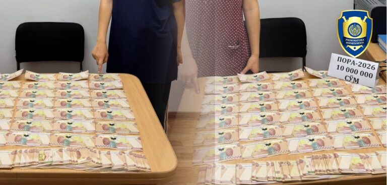 Navbahorda ishga kiritish uchun 10 mln so‘m olganlar ushlandi