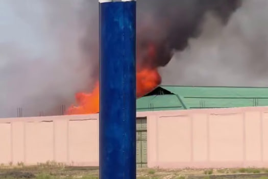 Qarshidagi gaz quyish shoxobchasida portlash yuz berdi