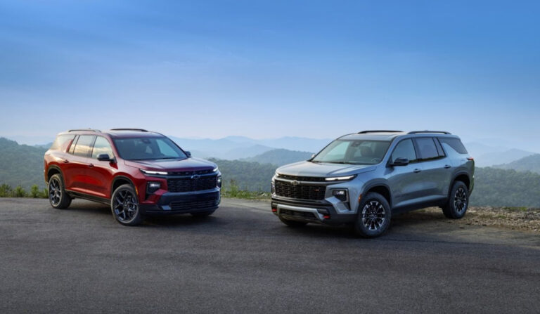 2027-yilgi Chevrolet Traverse salonida yangi ranglar paydo bo‘ladi