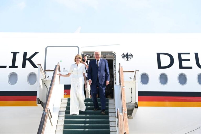 Germaniya prezidenti O‘zbekistonda qanday kutib olindi — foto