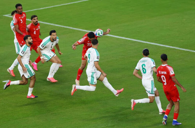Jazoir Iordaniyaga qarshi o‘yinda g‘alaba qozondi