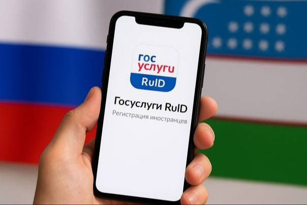 Rossiyaga borayotganlar uchun RuID ilovasida ro‘yxatdan o‘tish bo‘yicha qo‘llanma