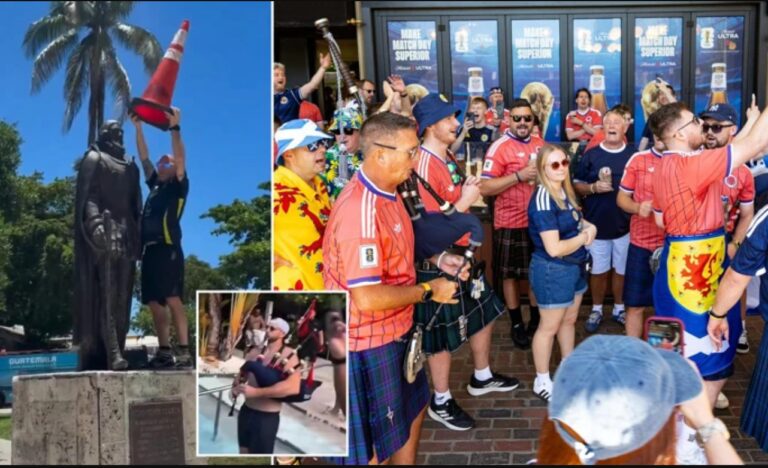 Miami Police Crack Down on Scotland Fans Ahead of World Cup Clash