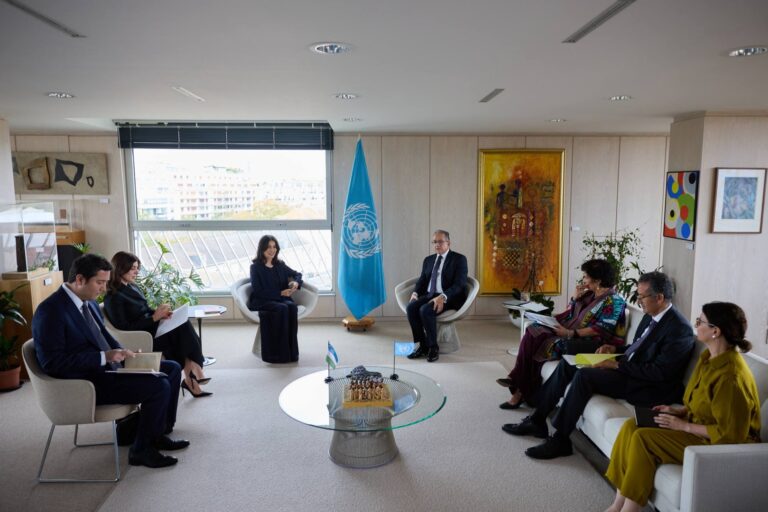 Uzbekistan and UNESCO Deepen Strategic Partnership in Paris