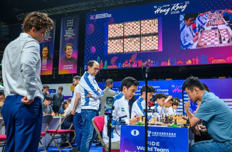 Uzbekistan Clinch Bronze at 2026 FIDE World Team Blitz Championship
