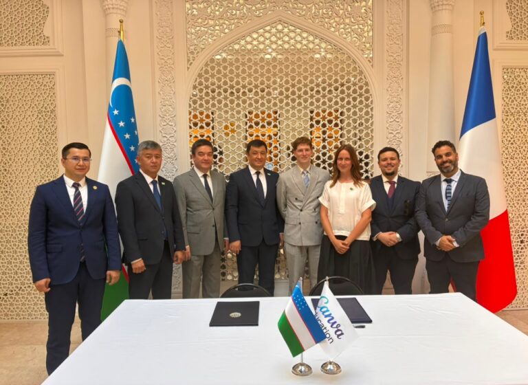 O‘zbekistonda maktablar Canva platformasidan uch yil bepul foydalanadi
