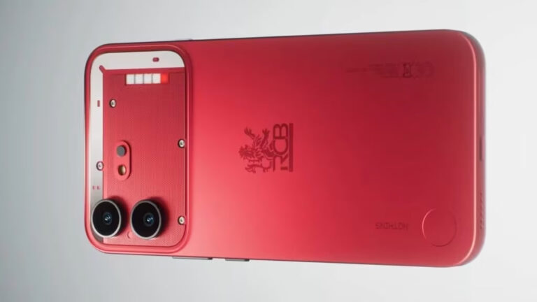 Nothing qizil rangdagi Phone (4b) RCB Edition smartfonini tayyorlamoqda