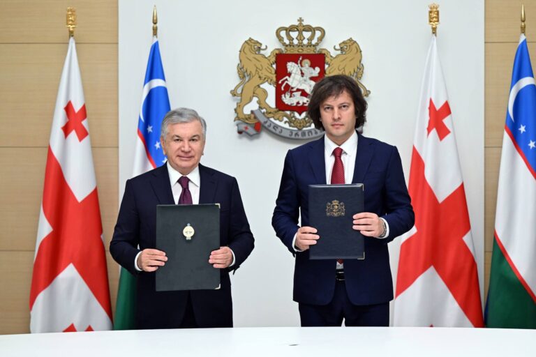Uzbekistan and Georgia Forge Strategic Partnership in Landmark Agreement