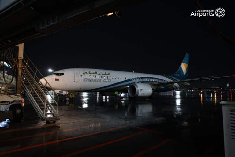 Toshkent va Maskat oʻrtasida toʻgʻridan toʻgʻri aviaqatnovlar yoʻlga qoʻyildi