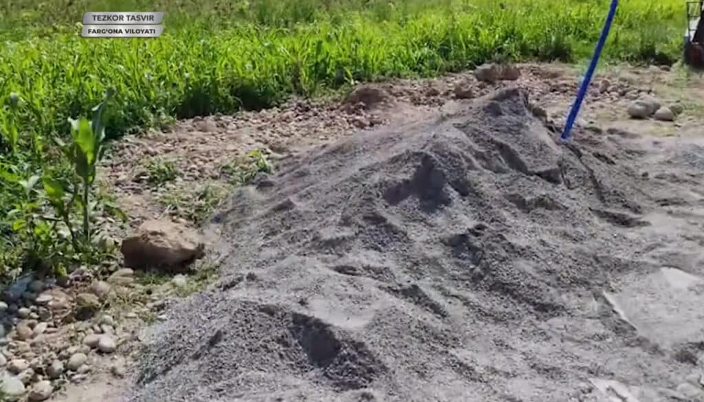 Farg‘onada shag‘al orasiga yashirilgan 6 kg gashish topildi