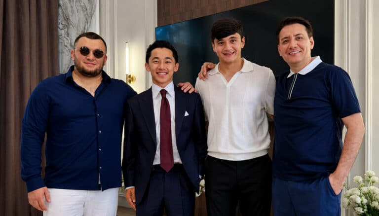 Abduqodir Husanov Fayzullayevning kuyov navkari safida — video