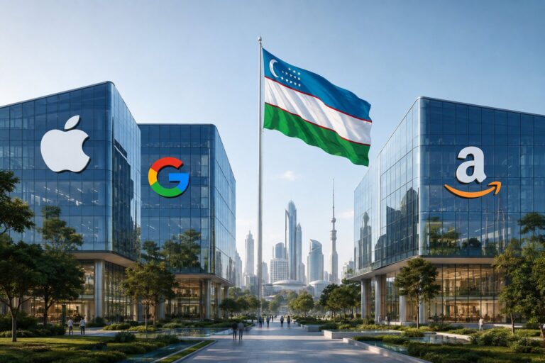 Apple, Google va Amazon O‘zbekistonga kirishi uchun yo‘l ochildi
