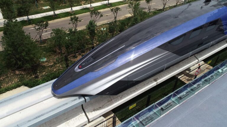 China's maglev train model hits 800 km/h in 5.3 seconds