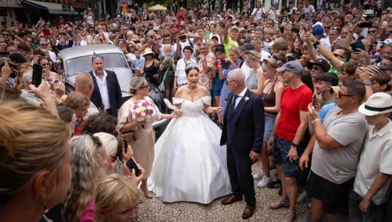 Thousands mistake Madeira wedding for Cristiano Ronaldo's ceremony, he reacts